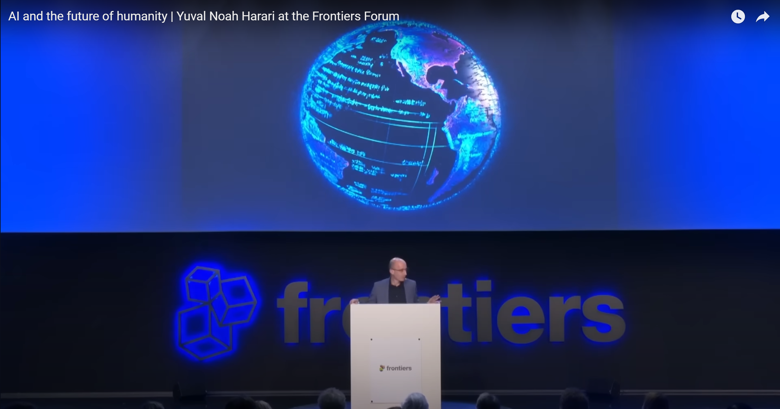 Yuval Noah Harari: AI and the Future of Humanity