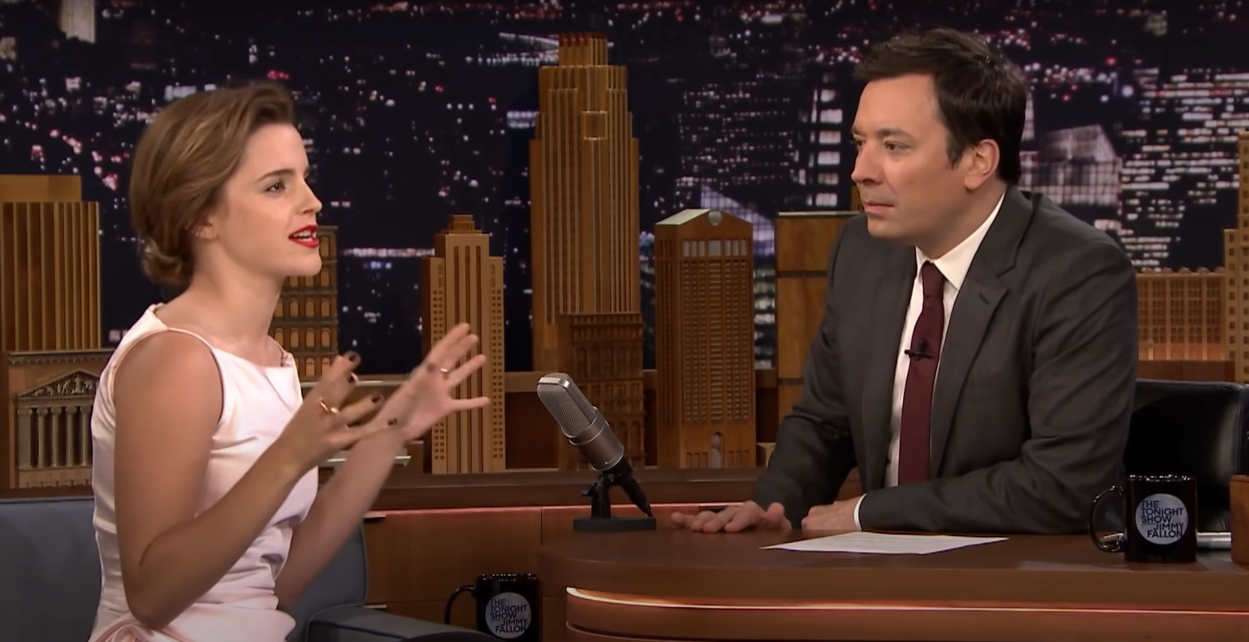 Emma Watson Once Mistook Jimmy Fallon for Jimmy Kimmel