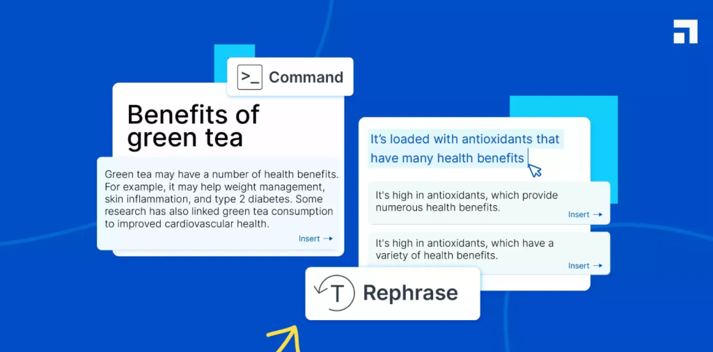 Rephrase becomes an AI tool that summarize contents. It select sentences from the text and present them in the same order again.